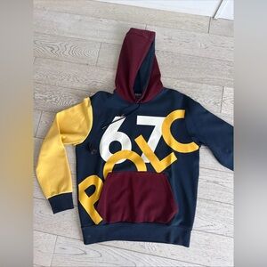 Men’s polo sport Ralph Lauren Colorblock Graphic Hoodie size s NWOT